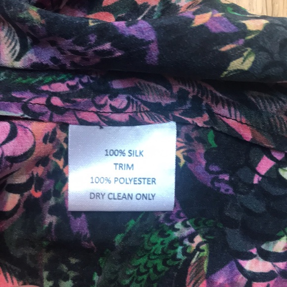 SALONI Katie Women’s 100% Silk Dress Size 0 - Picture 5 of 8